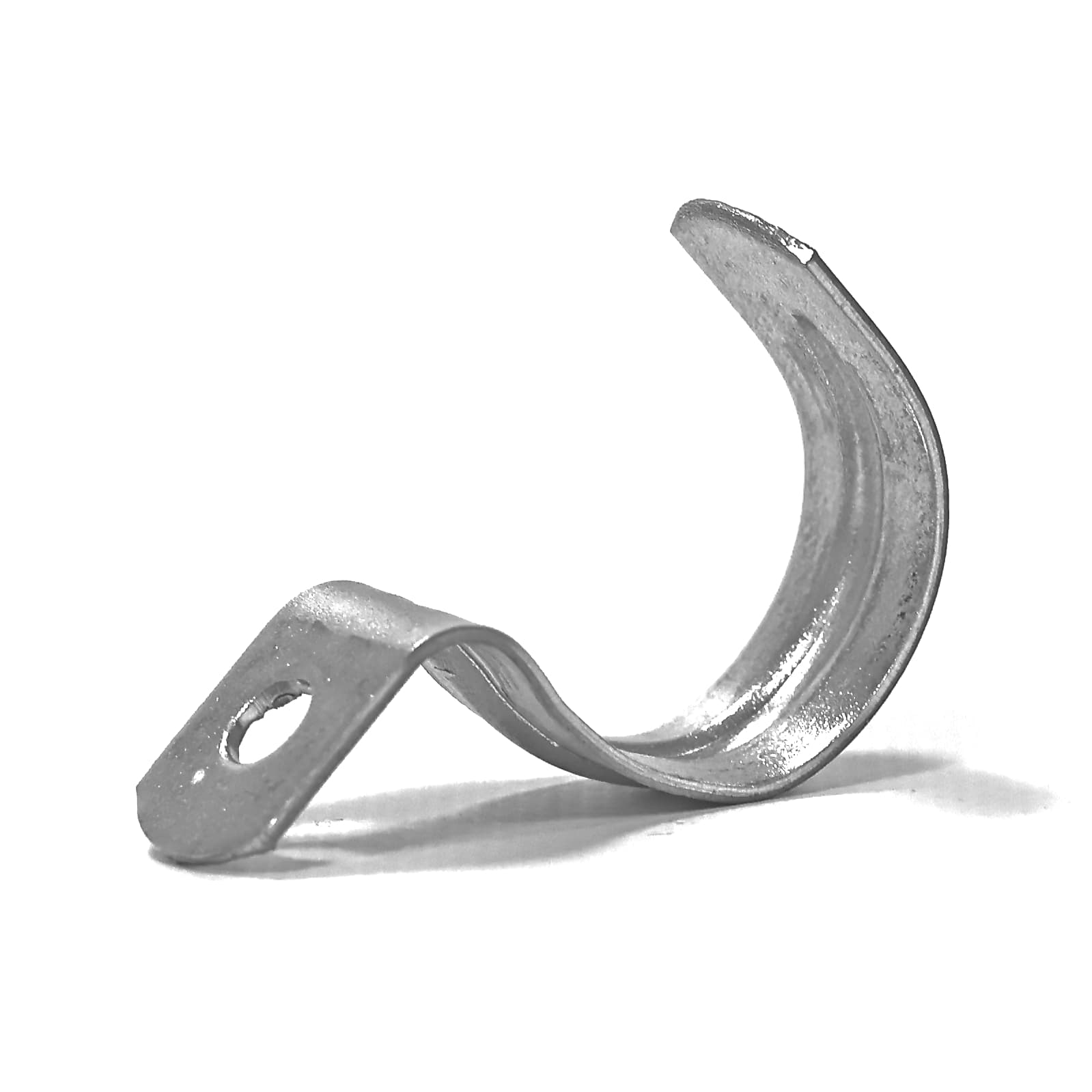 Скоба для кріплення металорукава 28-29 мм, металева