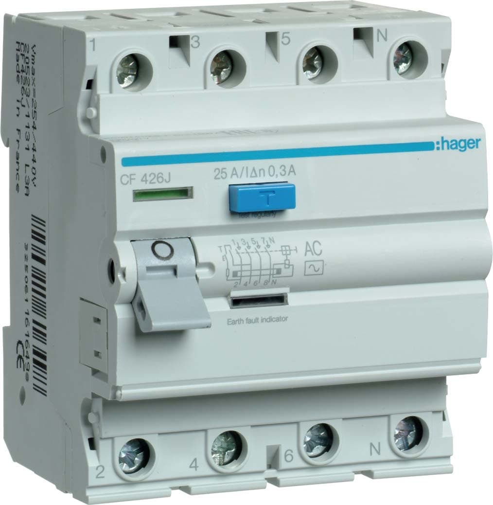 ПЗВ 4P 25A 300mA AC