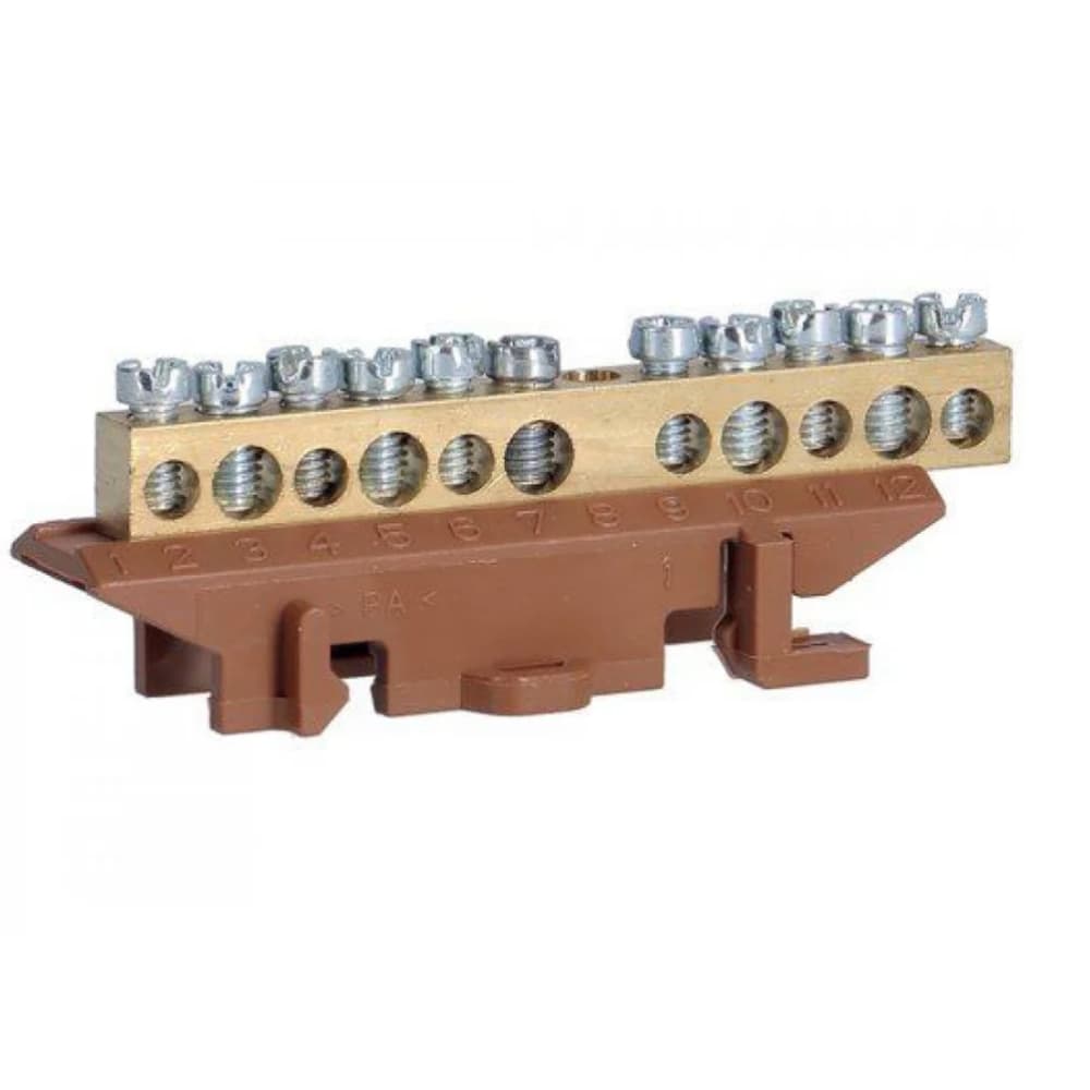 Клема фазна з тримачем 5x16+5x10мм2