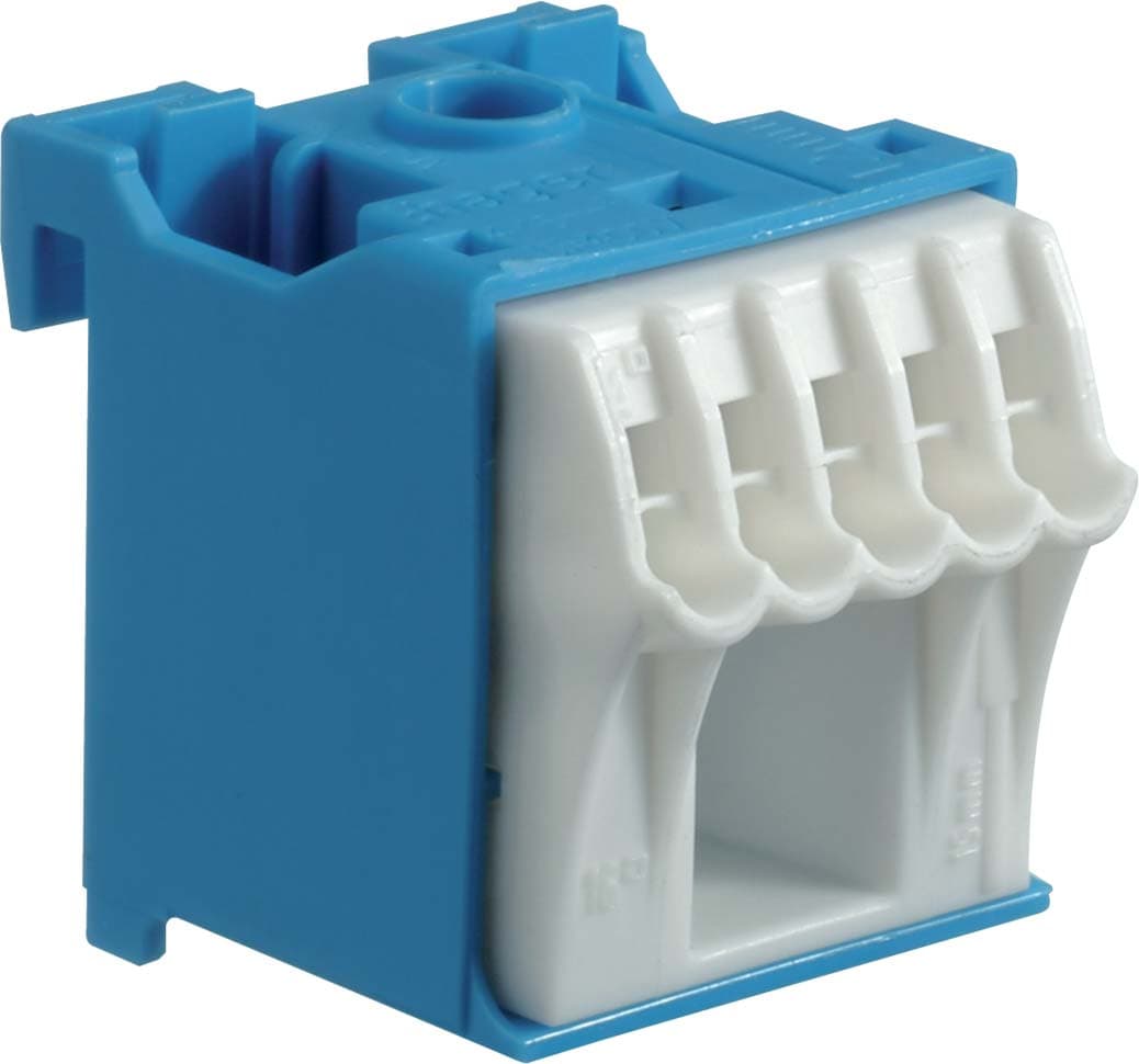 QiuckConnect N-клема 1x16мм2+5x4мм2 ширина 30мм