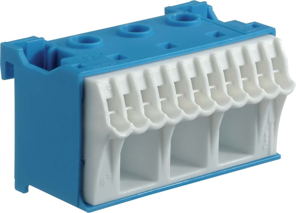 QiuckConnect N-клема 3x16мм2+11x4мм2 ширина 60мм