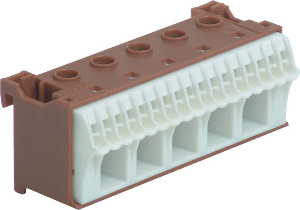 QiuckConnect фазна клема 5x16мм2+17x4мм2 ширина 90мм