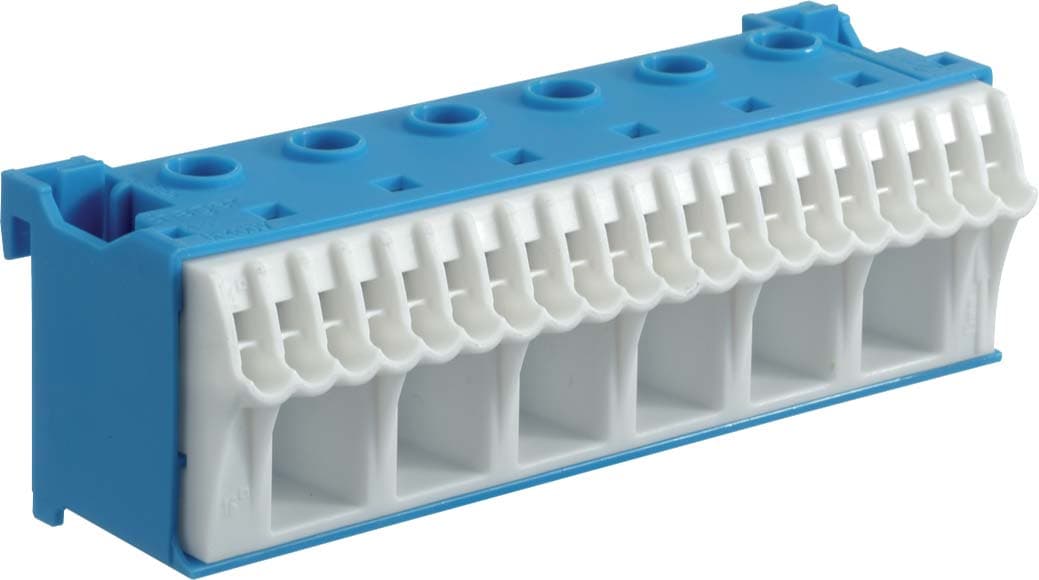 QiuckConnect N-клема 6x16мм2+20x4мм2 ширина 105мм