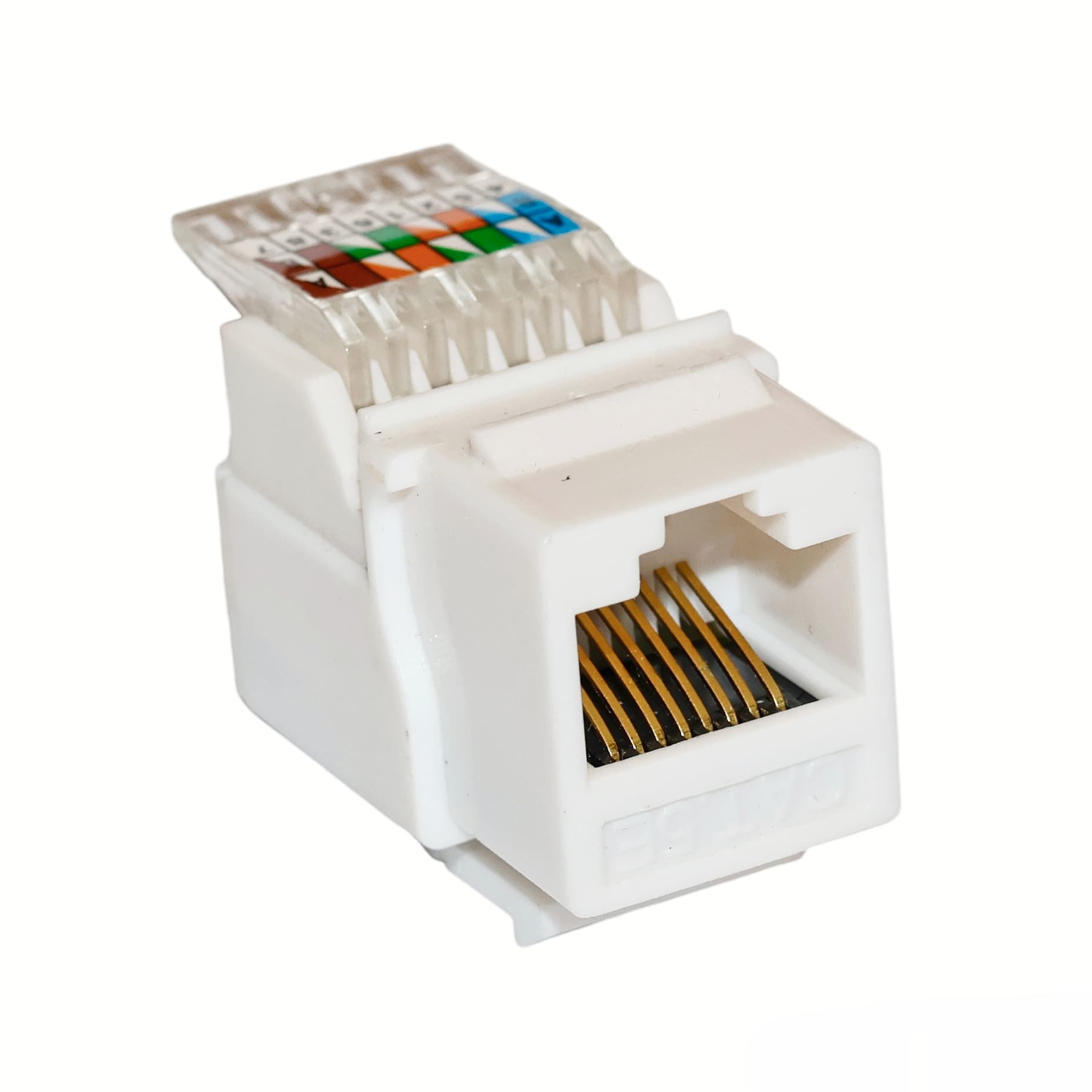 Модуль KeyStone RJ45 UTP, кат.5e, безінструментальний, Slim