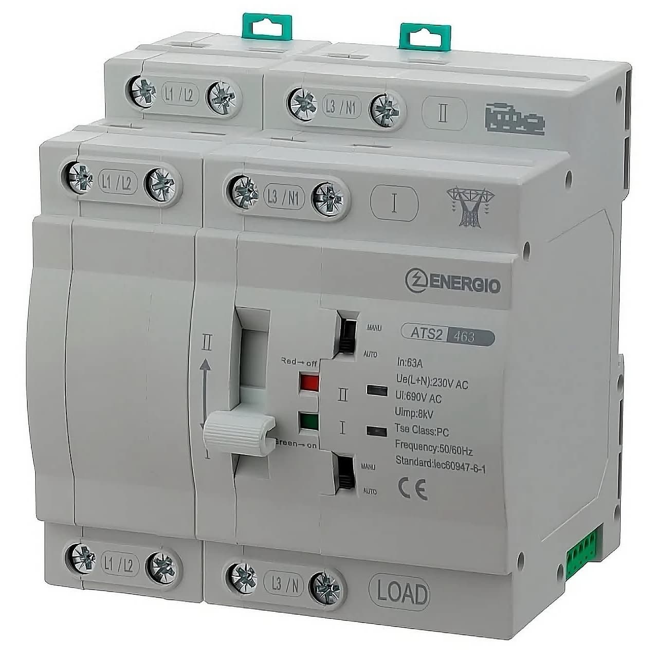 Автомат вводу резерву ATS4 4P 63A