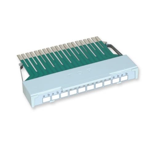Блок захисту, 10 пар , 3-контактний 230 В, серія 1000RT