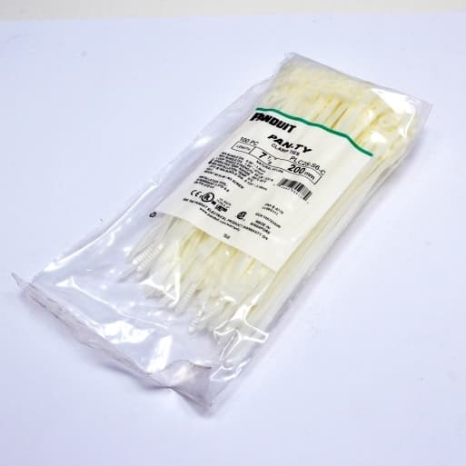 Стяжка з отвором під шуруп, 201х4.8 мм, 100 шт, Panduit