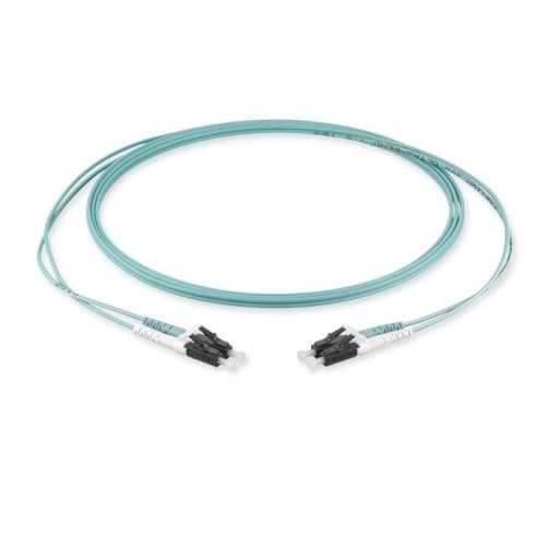 ВО патч-корд, LC/LC, 2.0мм, (OM3), Duplex, LSZH, 3м