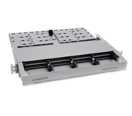 Панель не висувна EDGE8™, FX 1-rack unit, fixed tray design, holds up to 12 EDGE8