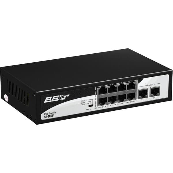 Комутатор 2E PowerLink SP802F (8 PoE)