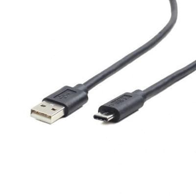 Дата кабель USB 2.0 AM to USB-C 1.0m Black Inkax (F_72196)