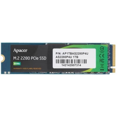 Накопичувач SSD M.2 2280 1TB Apacer (AP1TBAS2280P4U-1)
