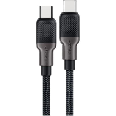 Дата кабель USB-C to USB-C 1.2m 3A silicone braid C10-03 Acefast (6974316283119)