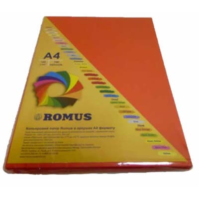 Папір Romus A4 80 г/м2 100c, red coral (R50218)