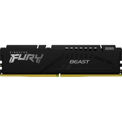 Модуль пам'яті для комп'ютера DDR5 32GB 5600 MHz Beast Black Kingston Fury (ex.HyperX) (KF556C36BBE2-32)