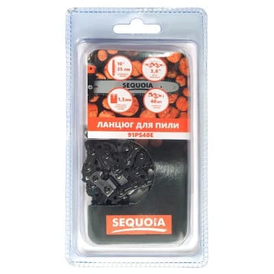 Ланцюг SEQUOIA 3/8", 1.3 мм, 40 ланок, довжина 10"/25 см (91PS40E)