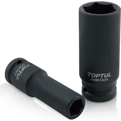 Торцева головка Toptul 1/2" 6-гранна ударна довга 21мм (KABE1621)