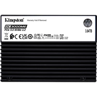 Накопичувач SSD U.2 2.5" 3.84TB Kingston (SEDC3000ME/3T8)