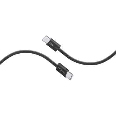 Дата кабель USB-C to USB-C 1.2m Promate (ecoline-cc120.black)