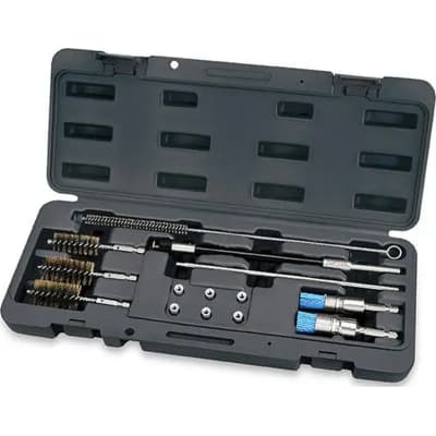 Набір інструментів Toptul для очищення сопел дизельних форсунок 14 шт. (JGAI1404)