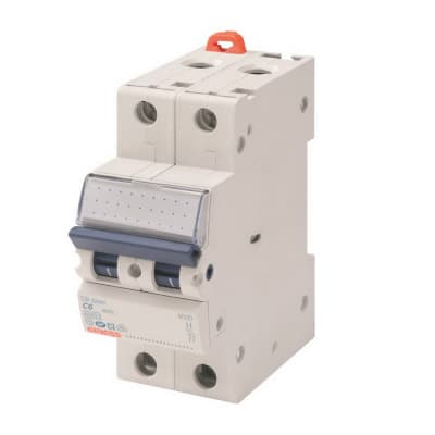 Автоматичний вимикач GEWISS 2-п.  6A 6kA С (GW92045)