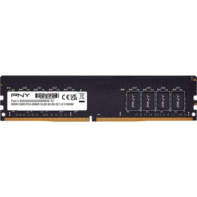 Модуль пам'яті для комп'ютера DDR4 8GB 3200 MHz PNY (MD8GSD43200-SI)