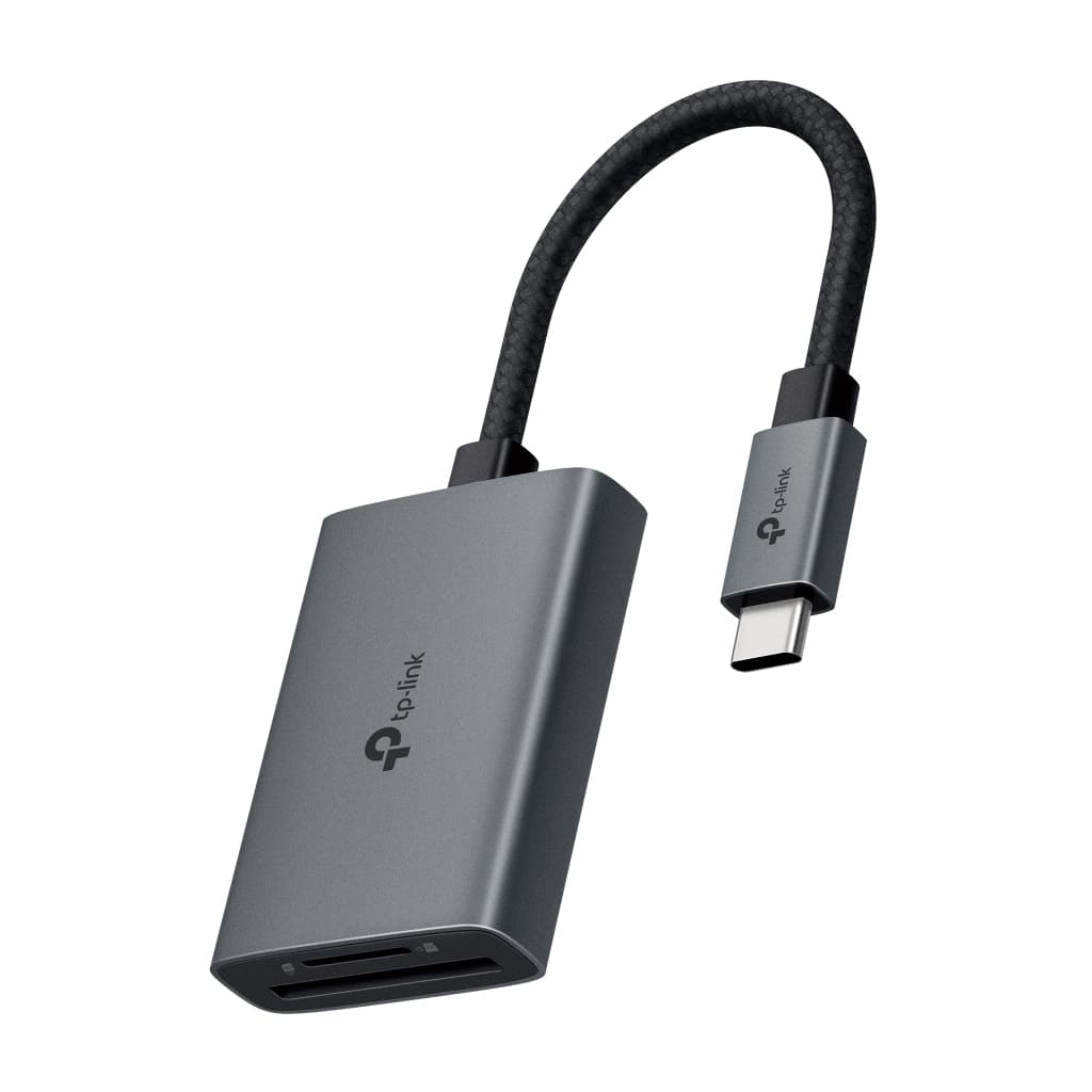 Зчитувач флеш-карт TP-Link USB-C SD + TF silver (UA430C)