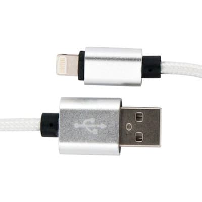 Дата кабель USB 2.0 AM to Lightning 1.0m white Dengos (NTK-L-MT-WHITE)