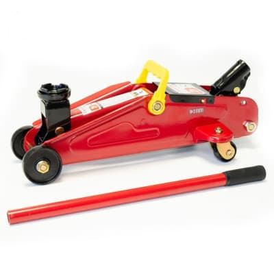 Домкрат CarLife підкатний 2т, 135-335мм (FJ590)