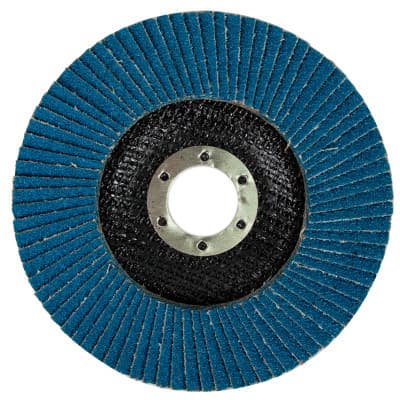 Круг зачистний Sigma пелюстковий торцевий Т27 (прямий) ZA 125мм P80 (9173041)