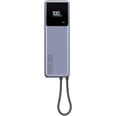 Батарея універсальна Xiaomi 10000mAh 165W Integrated Cable grey (BHR9361GL)