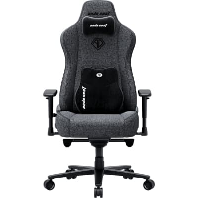 Крісло ігрове AndaSeat Novis Plus Fabric XL Dark Grey (AD23YC-XL-01-GB-F-G04)