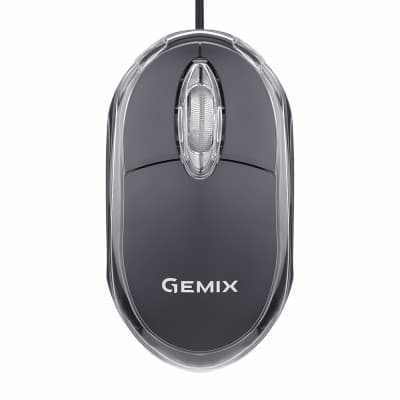 Мишка Gemix GM105 USB black (GM105Bk)