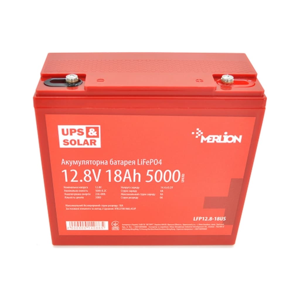 Батарея LiFePo4 Merlion LFP12.8-18