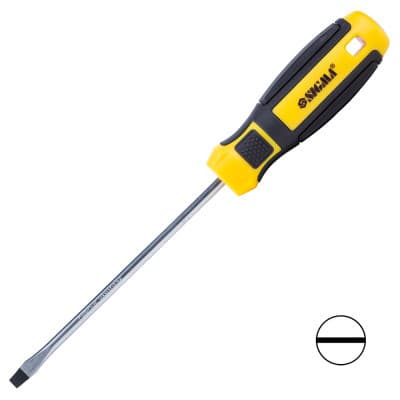 Викрутка Sigma шліцева SL 5.0x125мм CrV Mega (4009221)