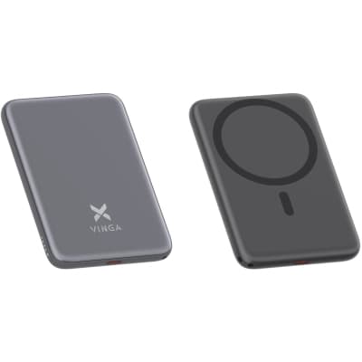 Батарея універсальна Vinga 5000 mAh 20W/15W Wireless (VPBB520WL)