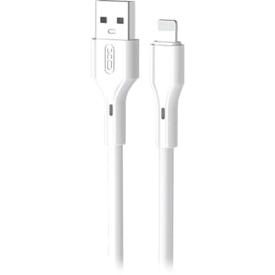 Дата кабель USB 2.0 AM to Lightning 1.0m white XO (NB230-AI.white)