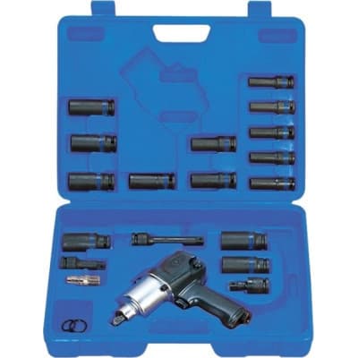 Гайковерт KING TONY пневмо 1/2" 678 Нм з головками подовженими (44118MP)