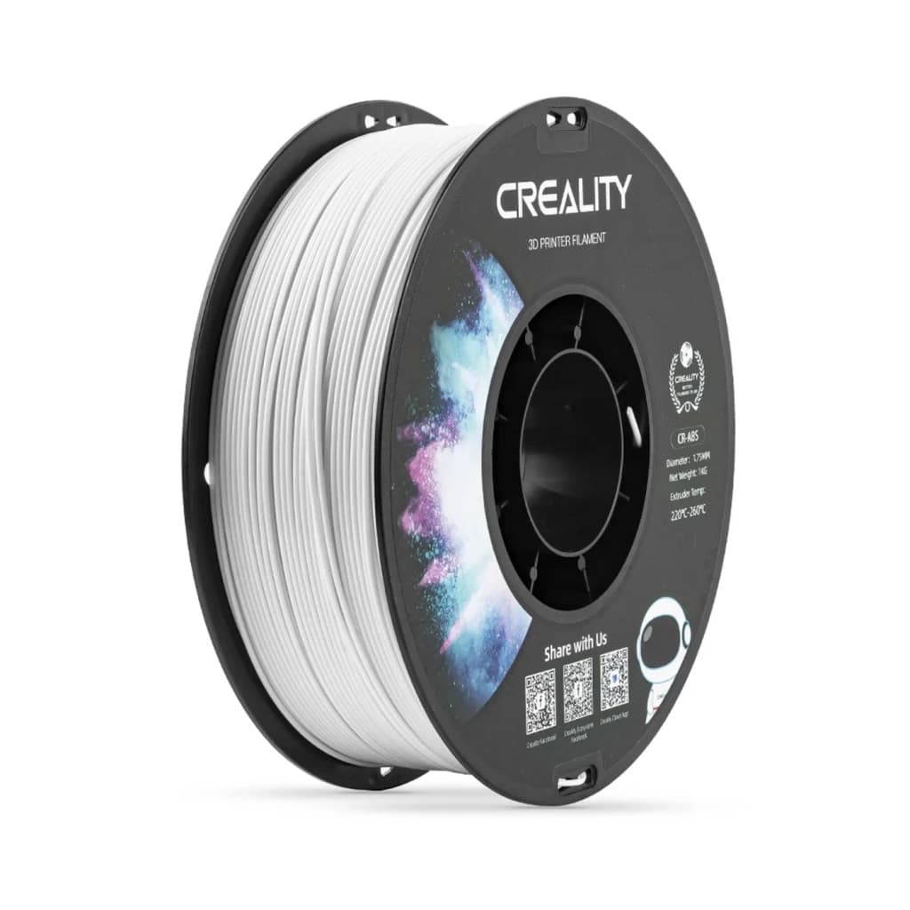 Пластик для 3D-принтера Creality ABS 1кг, 1.75мм, white (3301020031)