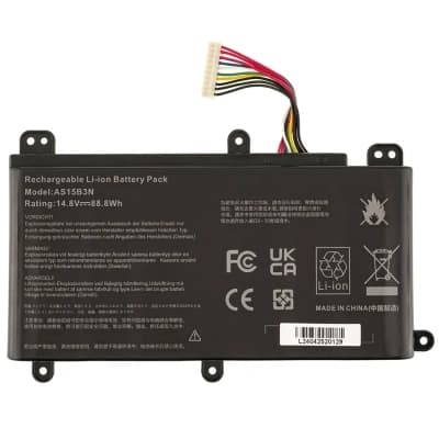 Акумулятор до ноутбука Acer AS15B3N, 5200mAh (77Wh), 8cell, 14.8V, Li-ion AlSoft (A71013)