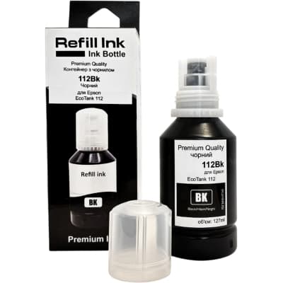 Чорнило Premium Quality Epson 112Bk 127мл Black (70264874)