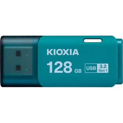 USB флеш накопичувач Kioxia 128GB TransMemory U301 Light Blue USB 3.2 (LU301L128GG4)