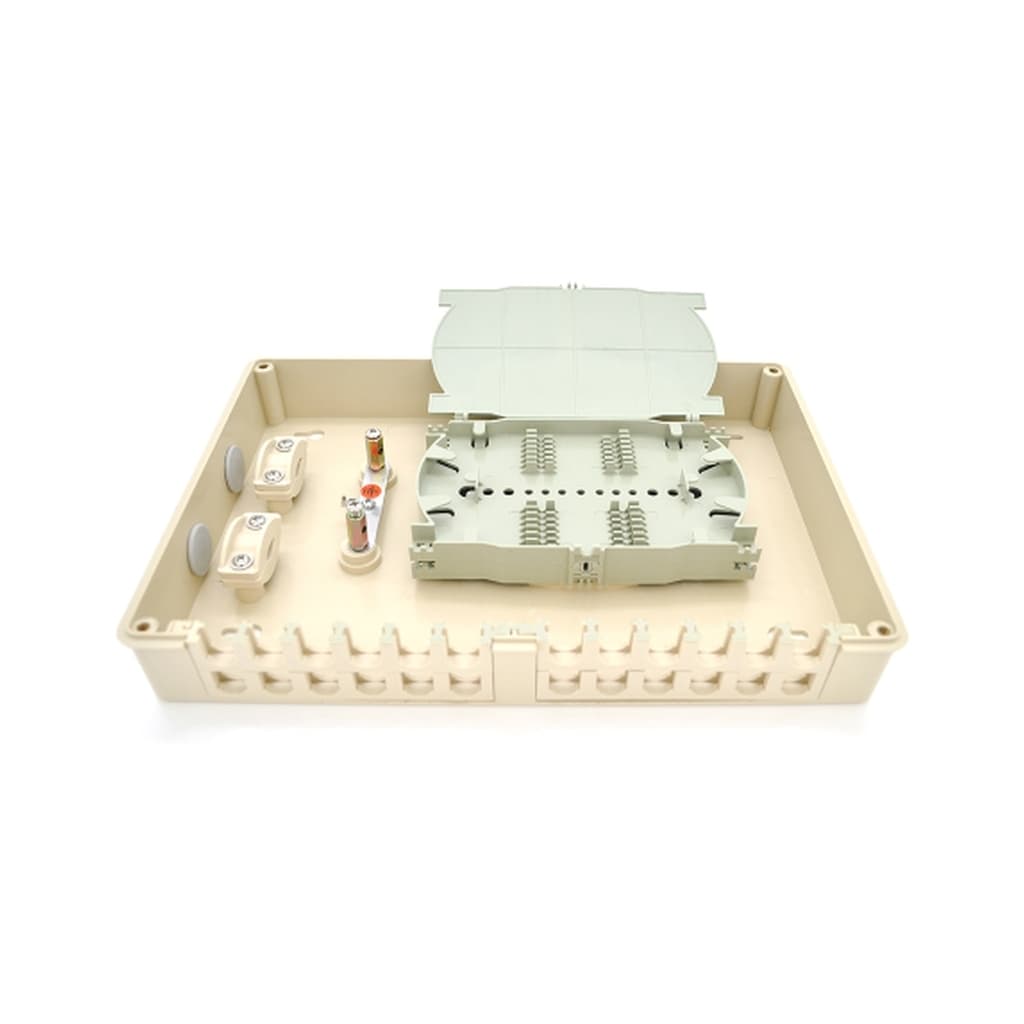 Оптичний бокс Merlion PON-box до 24 зварних з'єднань, SC Simplex adaptor (ML-OP-F402A-24C)