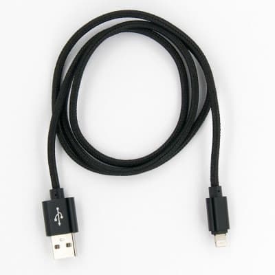 Дата кабель USB 2.0 AM to Lightning 1.0m black Dengos (NTK-L-MT-BLACK)
