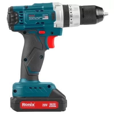 Шуруповерт Ronix акумуляторний 20В, 1.5Ah x 2 (8620)