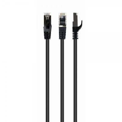 Патч-корд 15м S/FTP Cat 6A CU LSZH black Cablexpert (PP6A-LSZHCU-BK-15M)