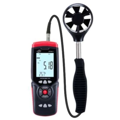 Анемометр Benetech цифровий 0,3-45м/с, 0-45°C, 10-90% (GT8913)