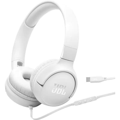 Навушники JBL Tune 520C USB-C White (JBLT520CWHT)
