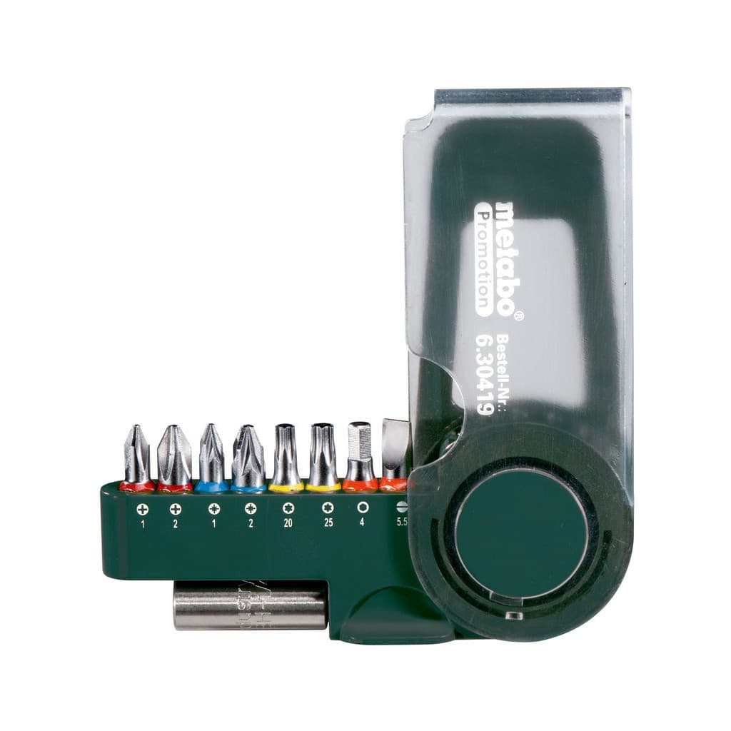 Набір біт Metabo 9 шт. Promotion (630419000)