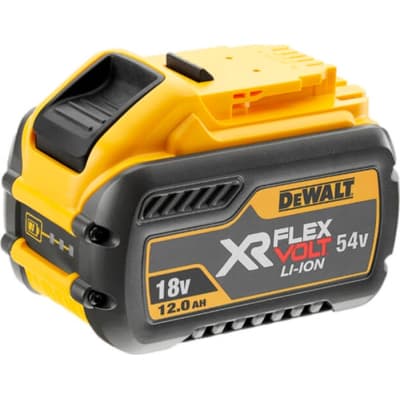 Акумулятор до електроінструменту DeWALT 18 В/54 В, 12Ah/4Ah, час заряджання 120 хв (DCB548)